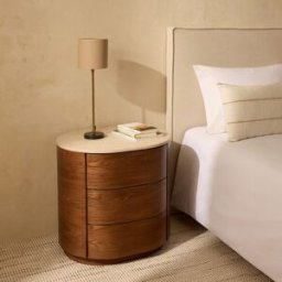 El Corte Inglés - Room Mesita de noche con 3 cajones Trento. Nogal