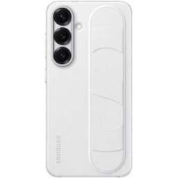 Samsung Funda con soporte blanca para Galaxy S25. Blanco