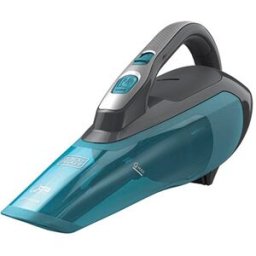Black & Decker Aspirador de mano inalámbrico WDA-320-J aspira líquidos y sólidos litio. Azul