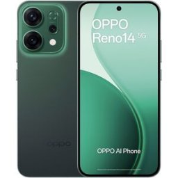 Oppo Reno 14 5G 12GB + 256GB móvil libre. (256 GB + 12 GB RAM) Verde