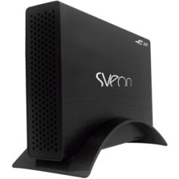 Sveon Caja para disco duro SATA de 8,89 cm (3,5'') STG310 USB 3.0. Negro