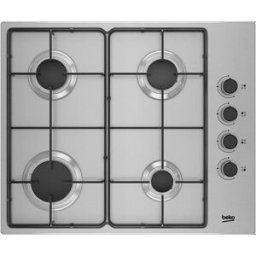Beko Placa gas 4 quemadores - HIGG 64103 SXN. Inox