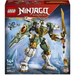 Lego Juego de construcción Titán Robot de Lloyd: 15 Aniversario Ninjago - 71860.