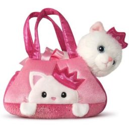 El Corte Inglés Peluche Gata Princesa Con Bolsa Viaje .