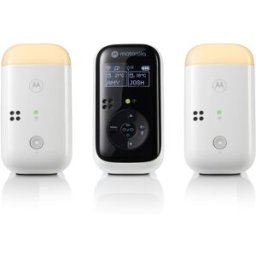 Motorola Monitor de audio para bebé con sonido HD 2 Unidades Nursery PIP15-2 Multi. Blanco niño