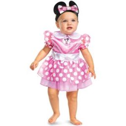Disguise Disfraz Clásico de Minnie Mouse para Niños. (De 0 a 1 año)