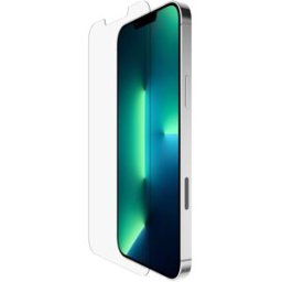 Belkin Protección de Pantalla AntiMicrobiana de UltraCristal para iPhone 13/13 Pro. Transparente