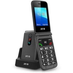SPC Stella 3 para personas mayores Negro móvil libre.