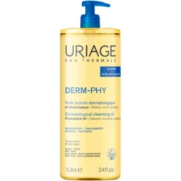 Uriage Derm-Phy Aceite limpiador dermatológico facial y corporal 1000mL