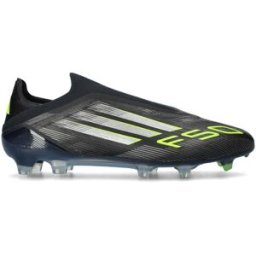 Adidas - Bota de fútbol F50 Elite LL FG, Unisex, Core Black-Iron Met-Lucid Lemon, 7 UK