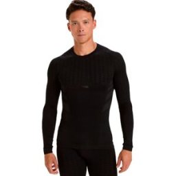 Diadora - Camiseta T-Shirt Act LS Nera, Hombre, BLACK, XS/S
