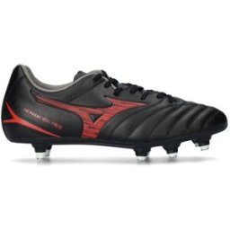 Mizuno - Bota de fútbol Monarcida Neo III Select SG, Unisex, Black-Red, 7 UK