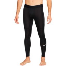 Nike - Malla larga Pro Dri-Fit Tight, Unisex, Black-White, S