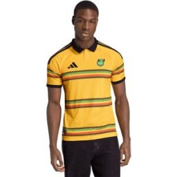 Adidas - Camiseta oficial Jamaica Primera Equipación Mundial 2026, Unisex, bold gold, XL