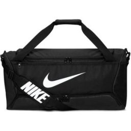 Nike - Bolsa de deporte Brasilia 9.5 (60 L), Unisex, Black-White