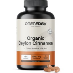 OnEnergy BIO Canela de Ceilán 1000 mg, 180 cápsulas
