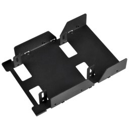 Silverstone SDP08B-E Adaptador de Bahía de 3.5" a 2.5" Negro
