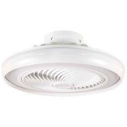 Ventilador de Techo Grunkel DC 7W 6 velocidades LED 35W Control Remoto Temporizador Función Inversa