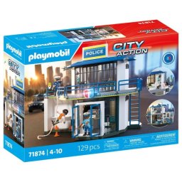 Set de juguetes PLAYMOBIL City Action Policía 71874, 5-10 años, multicolor