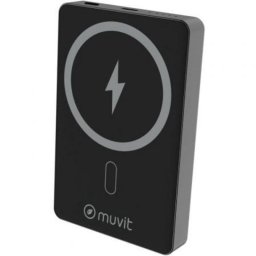 Power Bank Muvit MCCHP0010 10000mAh 20W Wireless Negra