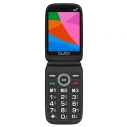 Teléfono Móvil Qubo X-340CB 4G con Botón SOS y Linterna