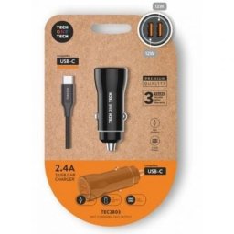 Cargador de Coche Tech One Tech TEC2803 2xUSB 12W
