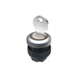 RAFI 30.245.202 - RAFIX 22 QR, interruptor de teclado, anillo frontal plata met&aa