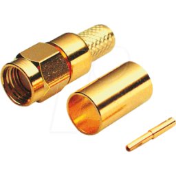 FREI SMA REV ST-58 - Conector inverso SMA, prensado para RG58/141
