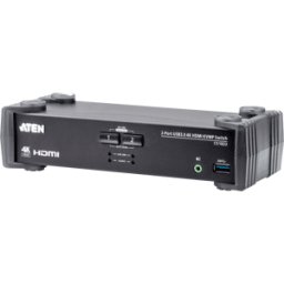 ATEN CS1822 - Conmutador KVM de 2 puertos, USB, HDMI, audio