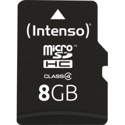 INTENSO MSDHC8G - Tarjeta de memoria MicroSDHC 8GB, Intenso