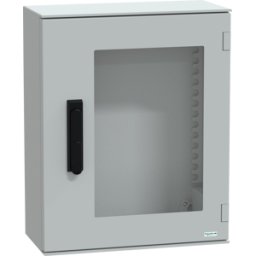 SCHNEIDER ELECTRIC NSYPLM54TVG - Carcasa de poliéster, al 530 x An 430 x F 200 mm, trsp. Puerta,