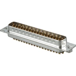 D-SUB ST 37 CGK - Conector D-SUB, 37 polos, conector hembra soldado, geder Contact
