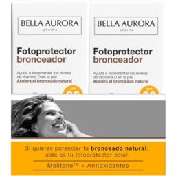 Bella Aurora Duplo Fotoprotector Bronceador.