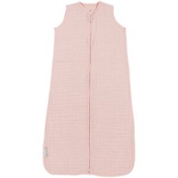 Meyco Saco de dormir sin mangas muselina lavada 70cm . Rosa claro niño