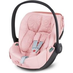 Cybex Silla de coche Cloud T Simply Flowers (45 - 87cm). Rosa claro niño