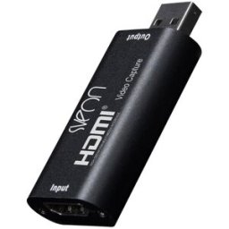 Sveon Capturadora de vídeo STV60, USB / HDMI. Negro