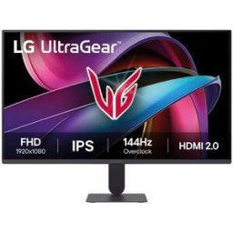 LG Monitor PC Gaming 68,5 cm (27') UltraGear 27G411A-B, 144 Hz, Full HD, AMD FreeSync. Gris