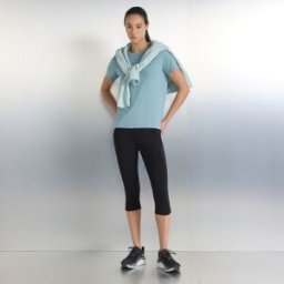 Boomerang Malla pirata Sportcasual de mujer . (M - M) Negro