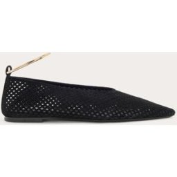 Jil Sander Bailarina de ante. (41) Multicolor