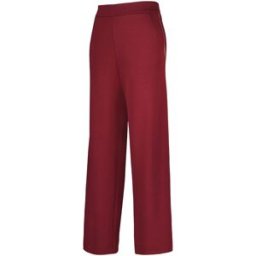 Boomerang Pantalón largo ancho de viscosa Sportcasual de mujer . (XL) Terracota