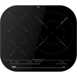 Teka Placa de inducción con 3 zonas de cocción - IKC 63320 MSP. Negro