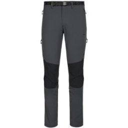Trangoworld Pantalón de hombre Limoux . (XXL) Gris / Negro