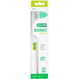 GUM Cepillo Sónico Sonic Daily Blanco .