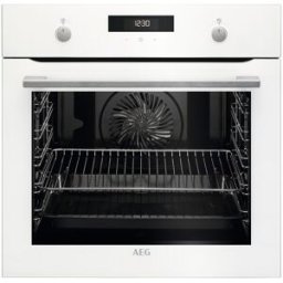 AEG Horno multifunción con sistema de limpieza Aqua Clean - BEK435120W. Blanco