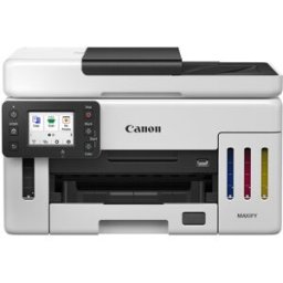 Canon Impresora Multifunción 3 en 1 MAXIFY GX6150 MegaTank con ADF de 50 hojas, Wi-Fi, depósitos de tinta rellenables. Blanco