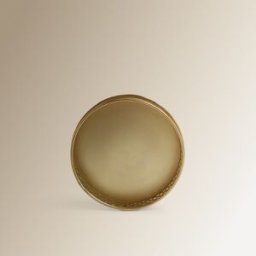 El Corte Inglés Bandeja decorativa de hierro Soldini . Oro
