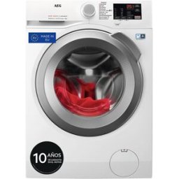 AEG Lavadora 8 kg / 1.200 rpm Vapor - LFA6I8275A. Blanco