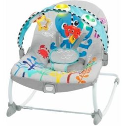 Baby Einstein Mecedora musical Kick to It Opus™. Azul