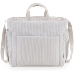 Cambrass Bolso de maternidad Textil Beauty. Blanco oregón niño