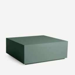 El Corte Inglés Mesa de centro cuadrada en mate Ovar . (120 x 120 cm) Verde